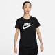 耐克（NIKE）ESSENTIALS女子印花T恤秋季纯棉休闲轻便柔软舒适DX7907 828柔和橙 2XL