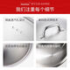 Muchu pot lid 304 stainless steel wok iron pot steamer suitable for 2830323436cm high arched lid 32cm
