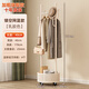 Quanpinwu clothes hanger clothes drying rack floor-standing household coat rack removable wheeled clothes bedroom dormitory storage 40