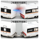 
Dianmai Harmony train toy with tracks, high-speed rail Fuxing alloy children's remote control boy EMU model [remote control model] Fuxing three sections [silver] circular track [street light]