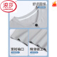 Langsha 2025 Nouveau pyjamas en coton pur d'été pour hommes couleurs de grande taille de grande taille d'été à manches courtes peut être portée à l'extérieur de vêtements maison Mzy9764 [Pyjamas super doux] 3xl 185