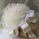 Married Korean style bride bouquet DIY material package imitation pearls all over the star handmade crown pearl chain bouquet finished product