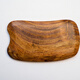 Hualijiang Hainan Huanghuali scraping board for back and full body meridian care, natural wood color, 105mm*58mm*8mm