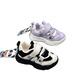 Guanmao Pei Jimi Bear Baby Chaussures pour hommes et filles Chaussures sportives 2025 Spring Nouveau Double Net Soft Sole Velcro Ultra Light Sole Childre