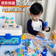沅肆儿童玩具3到6岁工具箱拧打螺丝钉组装男孩拆装女宝宝修理电钻 160件套蓝色IY螺丝套装+电