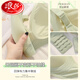 LangSha Comic Chest Underwear for Women Small Breasts Gathering Summer Thin Extended Girls Without Steel Rings and Top Support Comfortable Bra Without Strip Light Green Champagne (Two more cost-effective) S (suitable for 65/30ABC and 70/32ABC)