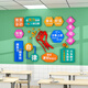 Chengliu high school class layout artifact classroom decoration junior high school entrance examination inspirational slogan study room cultural wall stickers 3895 big