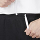 Nike (NIKE) shorts men's pants 2025 summer knitted sports pants breathable casual style running loose basketball lace-up trousers cotton breathable/loose DX0503-010 black M Recommended 120-130Jin [Jin equals 0.5 kg]