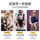 Kangaroo baby strap front and back dual-purpose baby holding artifact baby front-held walking baby lightweight four out to free your hands four seasons Starry sky gray