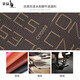 Känguru [Leichte Luxusmarke] Lange Wallet Women's New Fashion Multi-Card-Kupplungsmünze Münzklammhülle Kaffeefarbe