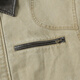 NANYI NHSUGOO / 3527 Spring Men's New Retro Workwear Detroit Jacket polyvalent courte et large veste gris foncé xl 151-170jin [Jin est égal à 0,5 kg]