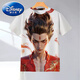Disney Summer Nezha Aoguang Muster 3D gedruckt kurzärmelig trendy kleine und mittelgroße Kinder-T-Shirts Trendy und komfortables C723 165 S75-85