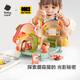 babycare/bctoys mushroom house toys girls birthday present mini house play house simulated house children doll house
