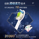 飞利浦（PHILIPS）电动牙刷HX9362/HX9372钻石系列情侣智能声波震动充电 HX9911粉色+8支亮白刷头+洁面刷+漱口水x2