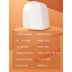 Secador de baño Aosha Selector de mano de inducción completamente automático secador de mano de alta velocidad secador de mano 3881-Silver