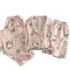 Jingpufei Hellokitty Pajamas для женщин весной и летом хлопковой хлопковой сетей с тремя частями, набор домашней одежды Yunduo Cotton-9902# Star KT Cat Three-Set Set M [Предложение 75-100JIN [JIN равен 0,5 кг]]]]