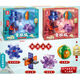 
Luban lock hole full set of gifts for children aged 3-12 years old, intellectual toys for primary school students, variable unlocking rings and balls, 12-piece gift box set