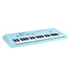 Piano électronique d'entrée de gamme pour les débutants pour enfants 37 Clés peuvent jouer des instruments de musique 61 touches pour les jouets de musique à domicile pour garçons et filles 61 touches rose piano [set 4 pièces / batterie ordinaire]