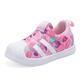 Babudou Kinderschuhe für Mädchen 2024 Neue Frühlings- und Herbststil Baby Girls Primary School Girls Kinderschuhe 12108 Rouge Rote Sommer Single Net Größe 26_inner Länge 16