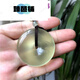 Zhenbapu Xiuyu Pendant fleur de fleur Jade Gras de l'eau paisible Boucle de boucle