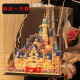 乐高(LEGO)迪士尼城堡女孩版高颜值森女系玩具礼物520送女友礼物 樱花城堡9277粒+亚克力灯具闪钻