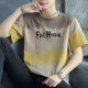 Vancl Eslite 100% reines Baumwoll-Kurzärärmel-T-Shirt für Männer 2025 Neues halbärmeliges T-Shirt Lose Trendy Summer Herren Top Z829 Gray M [Vorgeschlagen 90-115jin [Jin gleich 0,5 kg]]]