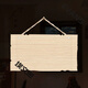 Solid wood blank hanging tags can be handwritten and engraving Small wooden signs Customized carved wooden door signs Billboards Customized other sizes