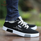 Western Region Camel VANCAMEL Old Beijing Cloth Shoes Men's 2025 Spring New Breathable Canvas Shoes Men's Trendy Shoes Men's Sports and Leisure Board Shoes 6636 Gray 40