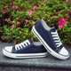 
European Pastoral couple canvas shoes for men 2025 summer new low top casual sports shoes for men trendy and versatile (PJ) 6621 blue 38