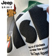 JEEP SPIRIT大码200斤圆领短袖T恤男2025年夏季港风印花棉质体恤加肥加大男士 白色8 JSW9928 M 建议90-108 斤