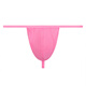 Men's Thong pure cotton men's Thong narrow-edge low-waist sexy and fun pure lust style special spicy underwear red + rose red + pink 2XL 150-175Jin Jin equals 0.5 kg