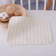 
Newborn baby urine septum waterproof and washable pure cotton breathable color cotton baby urine pad small leak-proof diapers diaper pad brown and white stripes 25*35 trial package 1
