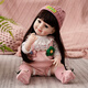 Doris 55cm rebirth simulation doll bathing princess gift box toy dress up baby girl birthday gift gift