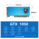 
Songrui Dao Card DP+HDMI interface GTX1650/1060/1050Ti/GT1030/RX550 semi-height graphics card server industrial control OPS mini host small chassis single slot office GTX1050 4G multi-screen office knife card DP+HDMI