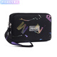 HEglan Korean Style Mode Multi-Layer Reißverschluss großer Kapazität großer Leinwand Mobiltelefon Schlüsselbeutel Stoff Handheld Münz Brieftasche Damen Long beige Weiß