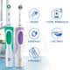 Oral-B dental rinser electric toothbrush rechargeable rotating adult model D12D100 round head rotating sonic d12 green + 3 original heads