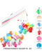 Happy Yun Children's Toy Fishing Rod Magnetic Fish Accessories Set Baby Puzzle Electric Rotary Kids Fishing Toys Children 4 Magnet Fishing Rods