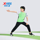 
XTEP (XTEP) children's trousers with thin and high elasticity and smooth technology ice-sensing pants, pure black 170