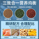 NaiChong (NaiChong) Fish Food Goldfish Koi Fish Feed Small Grain Fish Food Ornamental Fish Home Small Goldfish Special Floating Color and Weighting Three-in-One 300g*2 Barrels [Total 600g] Small Grain 1mm [suitable for 5-9 cm fish]