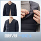 BOSIDENG's 25-year new light down jacket men's short 90 velvet V-neck liner warm inner short jacket B250130003 Trend recommendation Store manager recommendation-Zhongshan Qing 5870-25-Navigation series M 175/96A Weight about 130-140Jin Jin equals 0.5 kg