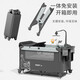 优乐博（YOULEBO）【新品】婴儿床可折叠移动游戏拼接大宝宝新生儿带尿布台618 线条恐龙【摇摆杆+四轮+床垫+蚊