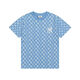 MB Paar bedrucktes kurzärmeliges T-Shirt Lose Casual Trend DT-9901 Navy Blue L.