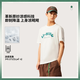 
Li Ning 2025 summer new sports trend series men's fashionable ice-sensing comfortable moisture-absorbing and sweating short-sleeved cultural shirt V683-1 milky white L