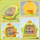 Perles de laboratoire à dessin magnétique de poulet pour 3 à 6 ans Give d'entraînement pour enfants Toys et filles Rubik's Cube Balls Chicken Magnetic Maze Green + Yellow