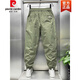 
Pierre cardin casual pants for men in summer 2025 new quick-drying thin sports pants trendy loose nine-pointed trousers work pants for men khaki drawstring casual pants L 115-130Jin [Jin equals 0.5 kg]