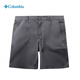 哥伦比亚（Columbia）25春夏新款户外五分裤男轻薄休闲短裤AE9793 AE9793-011黑灰色 38