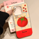 西红柿杨桃适用iphone16手机壳支架苹果华为vivo小米OPPO荣耀套 白色大孔[满屏]-透白[0]-LIYIK1049西 华为nova11pro/nova11至尊版