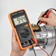 Renjuyi personnalisé DT9205A Multimètre numérique numérique haute précision intelligent anti-brûlant Affichage électronique numérique et batterie de réparation du compteur de test + 9v Batterie de sauvegarde 9V