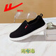 Huili new men's shoes one-foot pedal shoes for laziness shoes for men's casual canvas shoes breathable board shoes khaki 40
