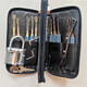 Special tools for unlocking locks, universal key artifact, single hook 24-piece set of lock supplies, locksmith technical tools, 24 padlocks